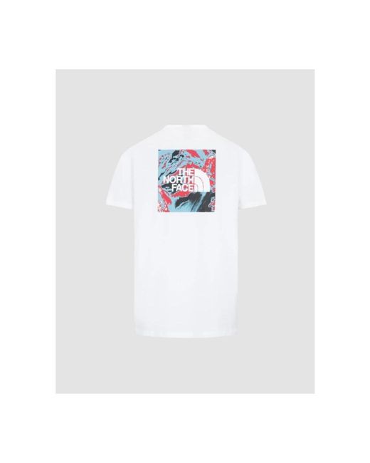 The North Face Kurzarm Bedruckte T-Shirts in White für Herren