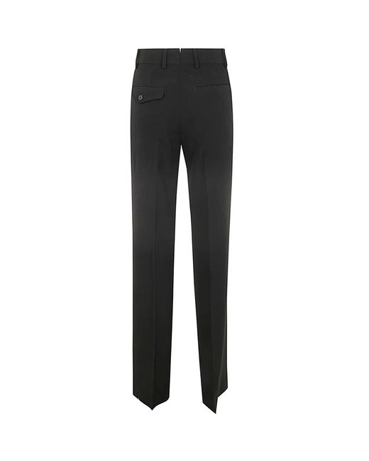 Trousers > straight trousers Ann Demeulemeester en coloris Black
