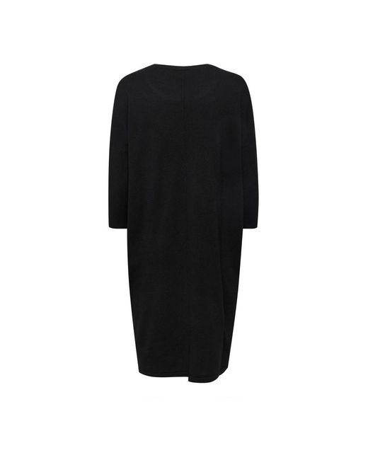 Saint Tropez Kleedjes ,Zwart ,Zwarte Gebreide Jurk Mila Sz R-N in het Black