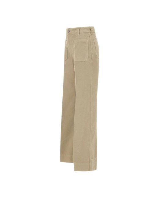 Victoria Beckham Natural Straight Jeans