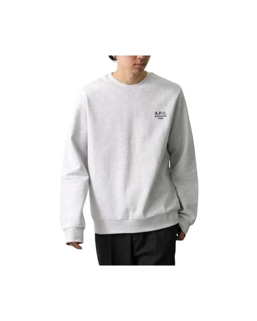 Sweatshirts A.P.C. de hombre de color Gray