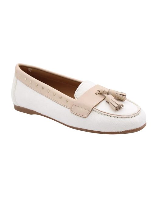 CTWLK White Megeve Mocassin