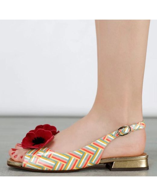 Chie Mihara Pink Flat sandals