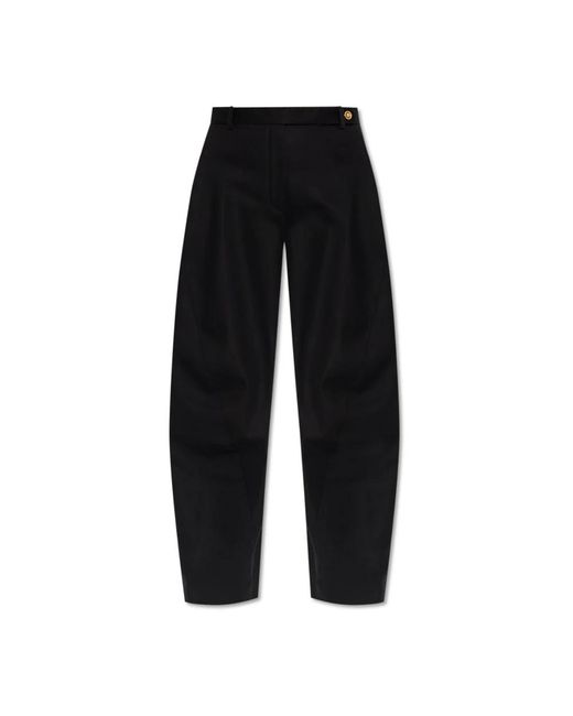 Versace Black Straight Trousers