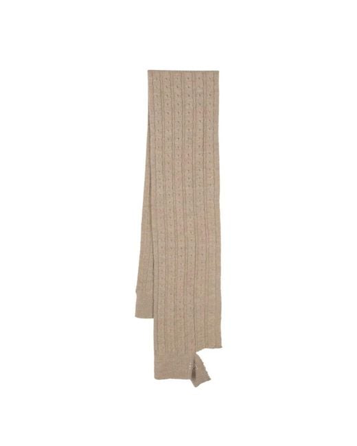 MM6 by Maison Martin Margiela Natural Winter Scarves