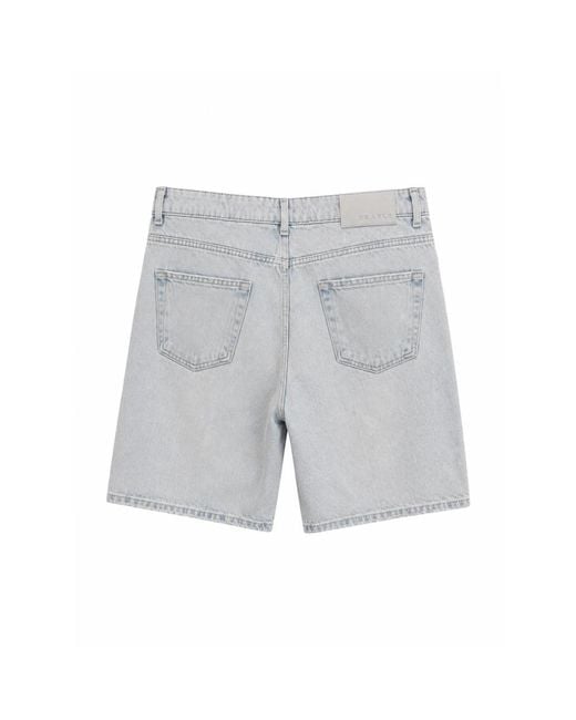 BE ABLE 26S-Tomgrey Denim Shorts in het Gray voor heren
