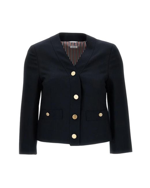 Thom Browne Blue Blazers
