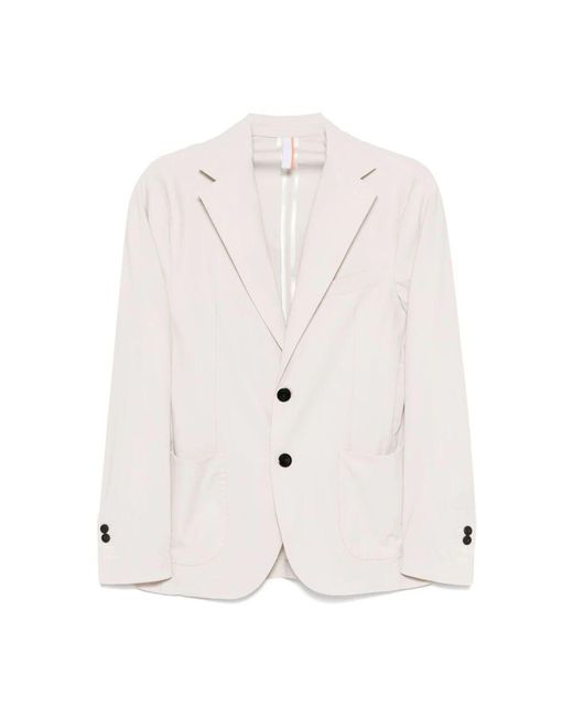 Pmds Graue Knopfjacke Mit Taschen in White für Herren