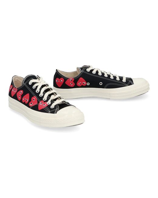 COMME DES GARÇONS PLAY Black Sneakers