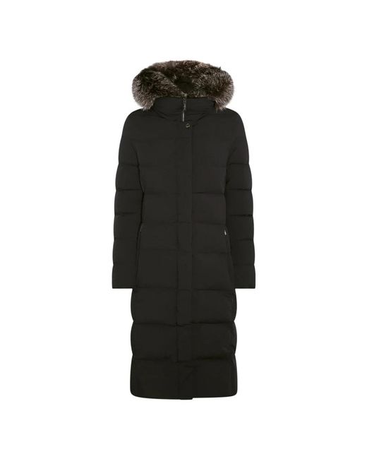 Down Coats Moorer en coloris Black