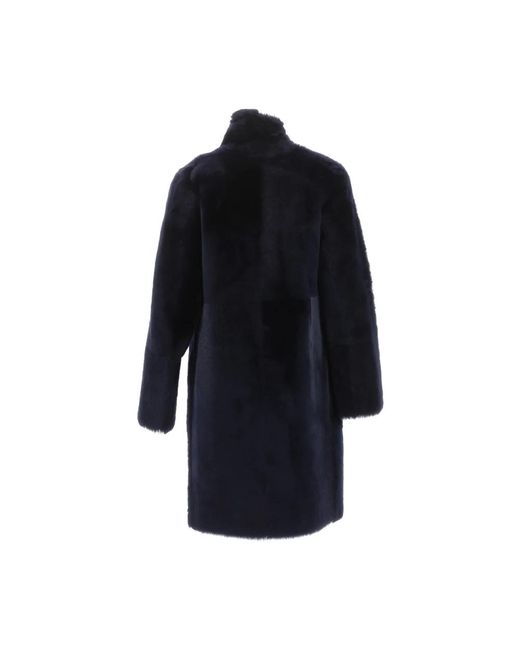 Joseph Blue Shearling tel