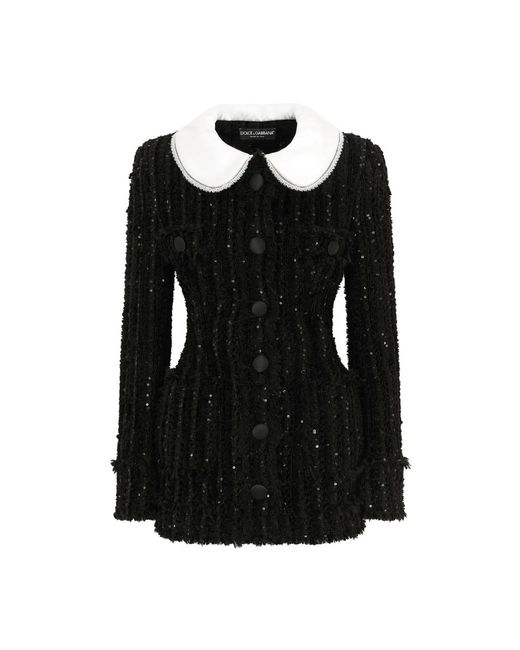Dolce & Gabbana Jack Met Pailletten in het Black