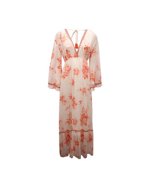 PHO® Firenze Maxi Dresses in het Pink