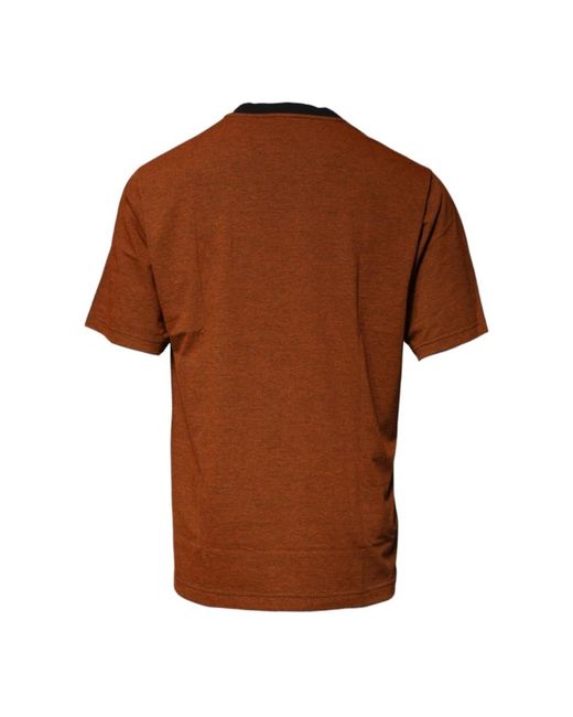 Dolce & Gabbana Brown T-Shirts for men