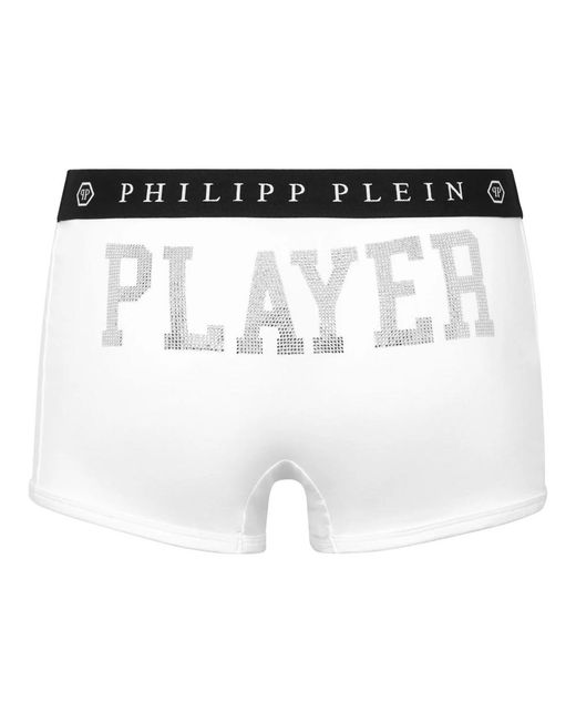 Bottoms Philipp Plein de hombre de color White