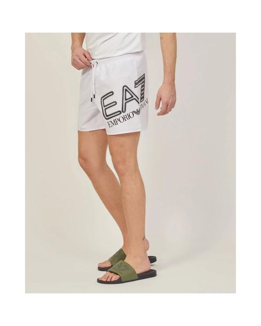 Swimwear > beachwear EA7 pour homme en coloris White