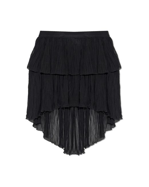 Blumarine Black Short Skirts