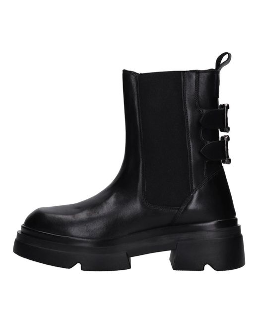 Emanuélle Vee Black Chelsea Boots