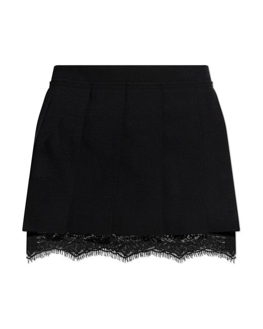 Acne Black Short Skirts