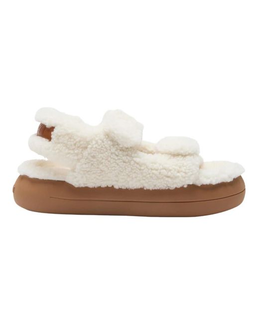 Flat Sandals Moon Boot en coloris White