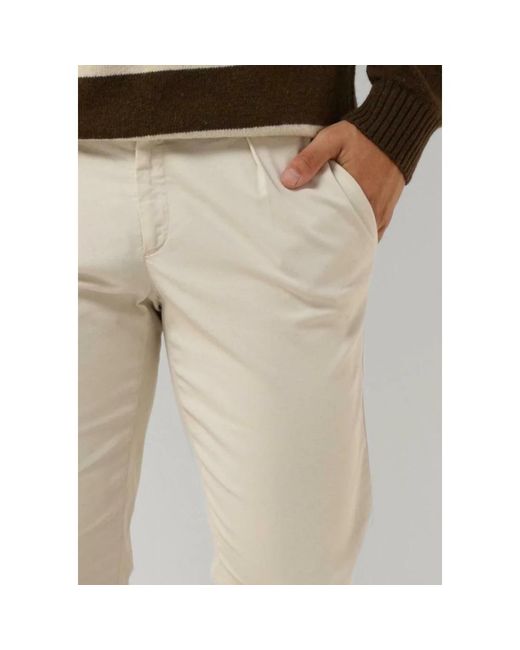 Profuomo Broeken Chino Broek in het Natural voor heren