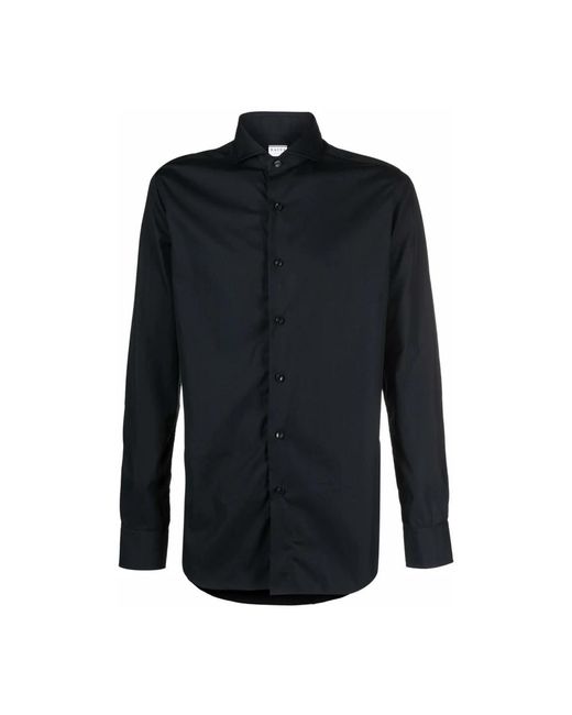 Xacus Zwarte Herenshirts in het Blue voor heren