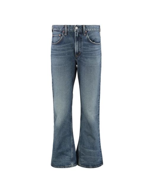 Boot-Cut Jeans Agolde de color Blue