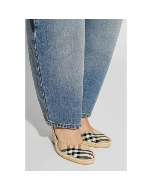 Burberry Metallic Wedges