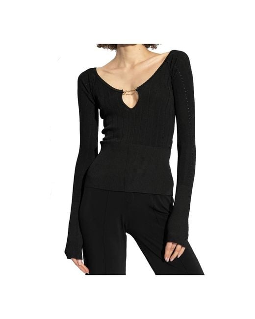 Jacquemus Black Long Sleeve Tops