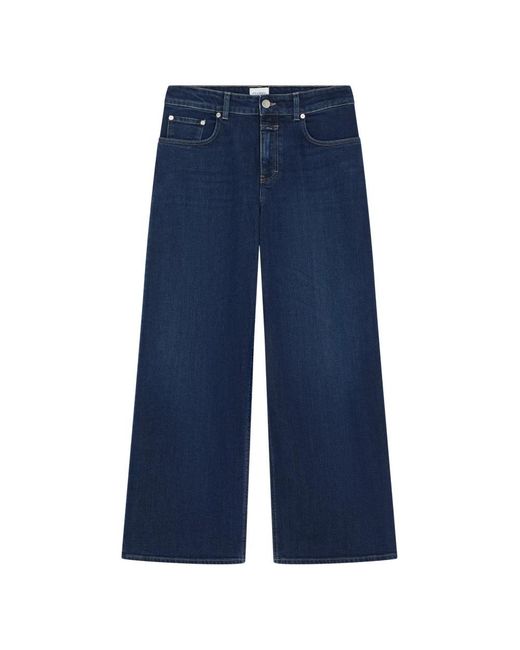 Closed Jayla Wide Jeans in het Blue