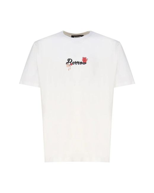 Barrow White T-Shirts for men