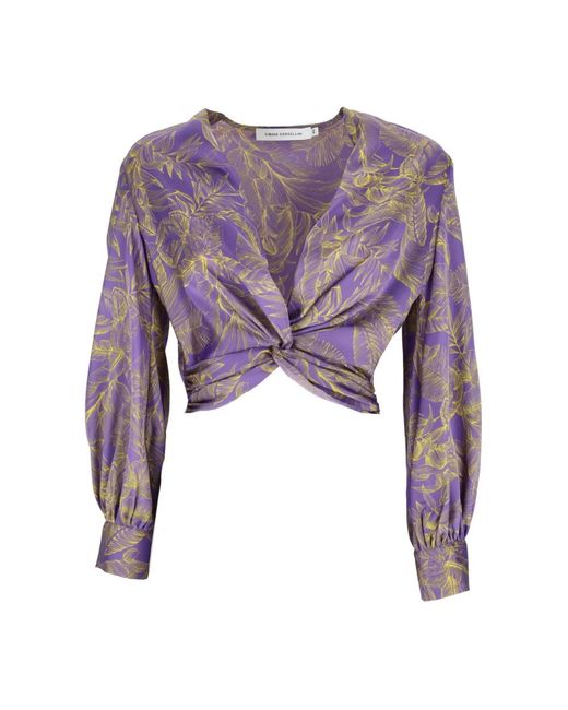 Blouses & shirts > blouses SIMONA CORSELLINI en coloris Purple