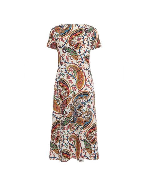 Etro Natural Midi Dresses