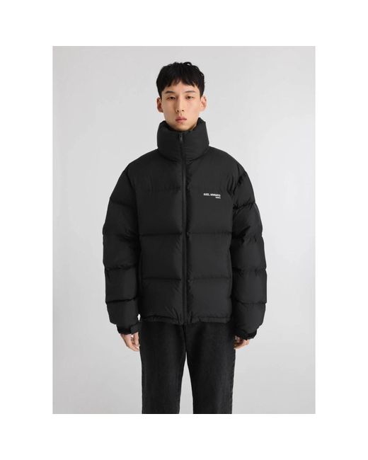 Axel Arigato Jassen ,Zwart ,Observer Puffer Jacket in het Black voor heren