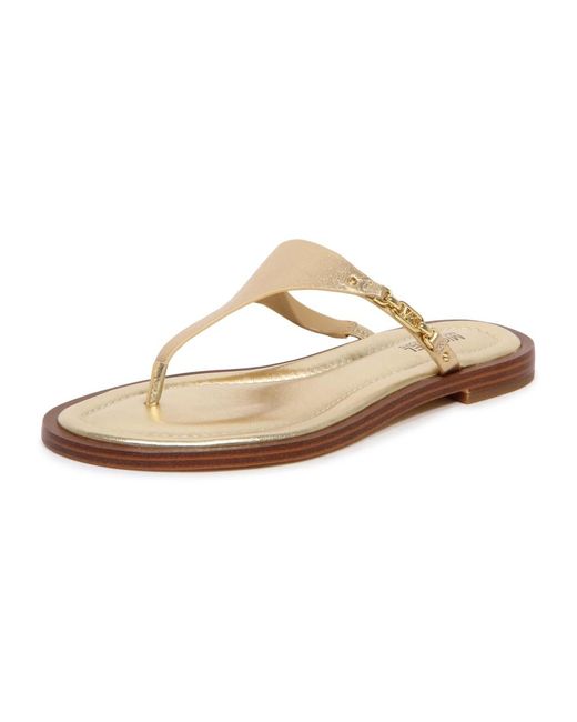 Michael Kors Yellow Flip Flops