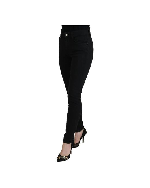 Dolce & Gabbana Black Skinny Fit Jeans