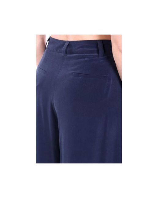 Marella Blue Wide Trousers