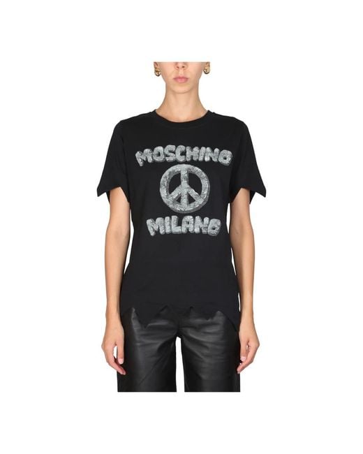 Moschino Black T-Shirts