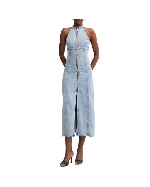 ARMANI EXCHANGE Blue Midi Dresses