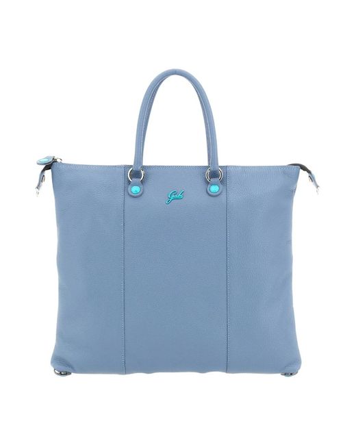 Gabs Blue Wendbare Ledertasche Schieferblau