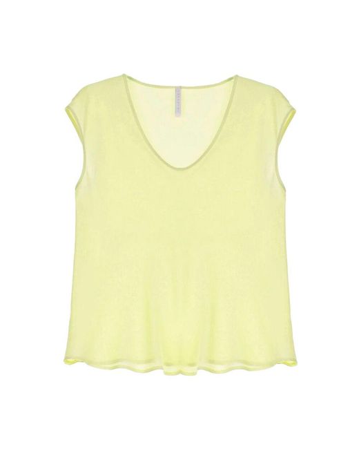 Imperial Yellow Stilvolle bluse für frauen