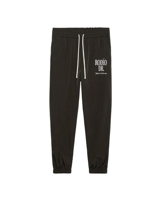 1989 STUDIO Black Sweatpants for men