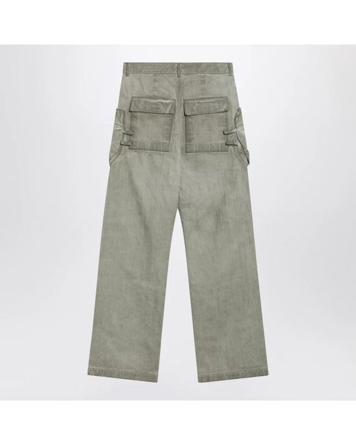 Rick Owens Gray Straight Jeans for men
