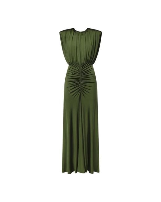Self-Portrait Green Gowns