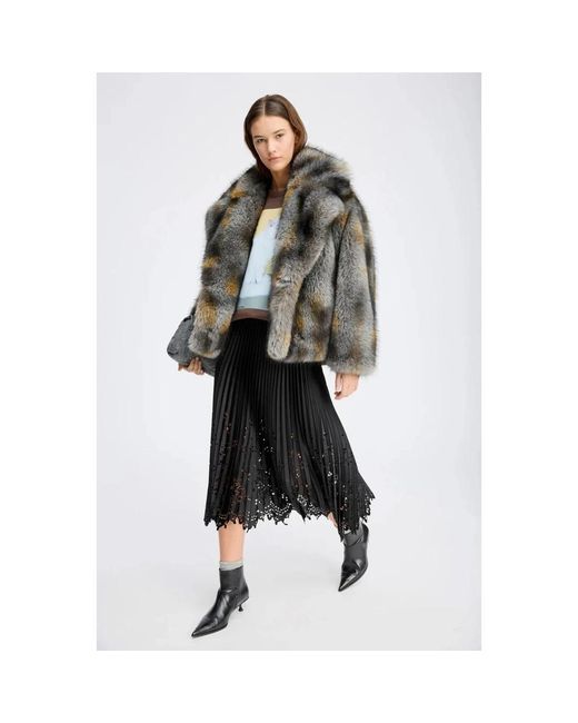 Munthe Black Midi Skirts