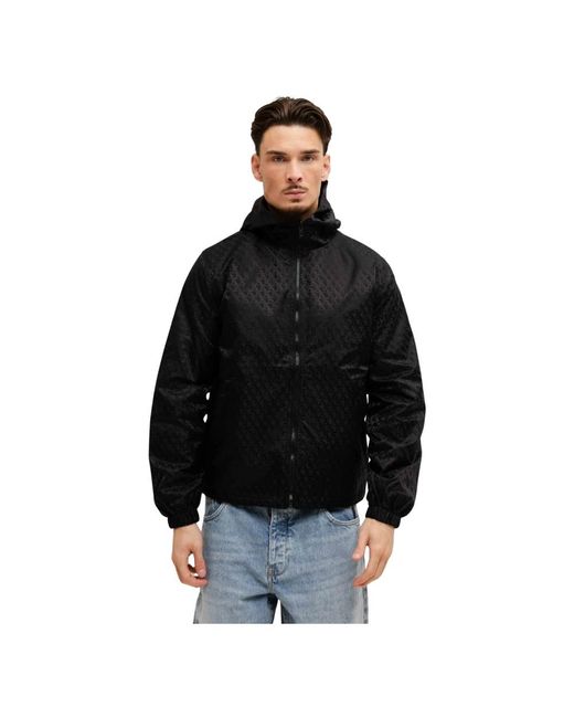 Xplct Studios Reverse Windbreaker in Black für Herren
