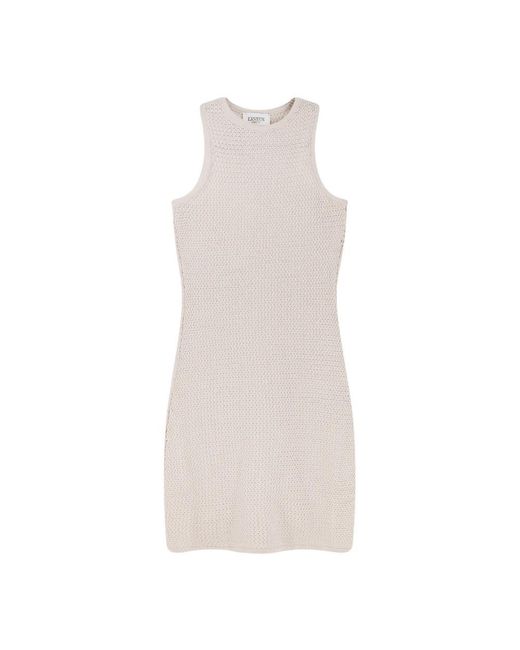 Laneus Natural Knitted Dresses