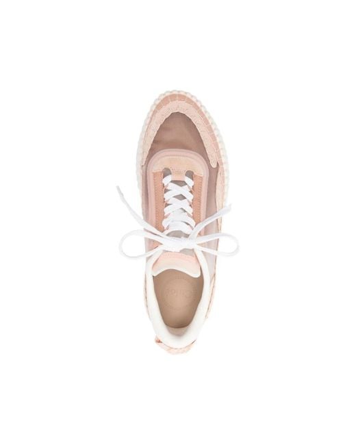 Chloé Pink Sneakers