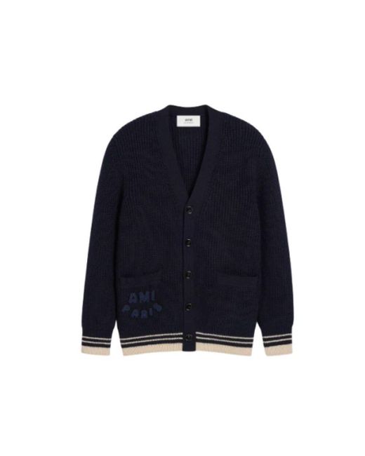 AMI Blue Cardigans