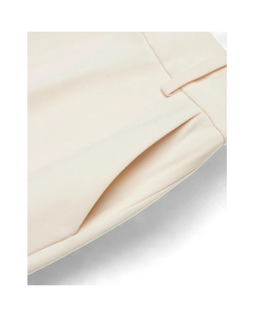 Cropped Trousers Unity Original de color White